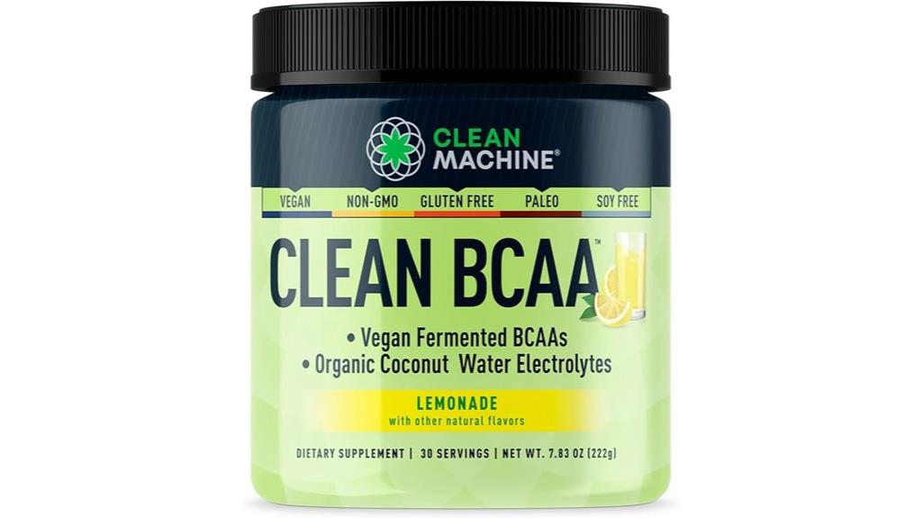 vegan bcaa powder with coconut