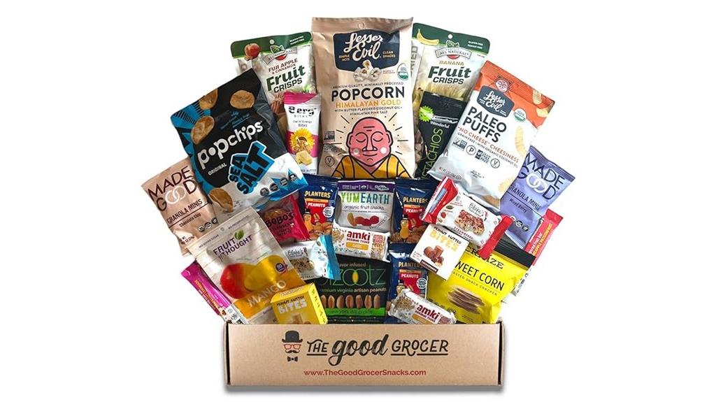 vegan gluten free snack pack