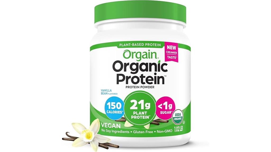 vegan vanilla protein powder