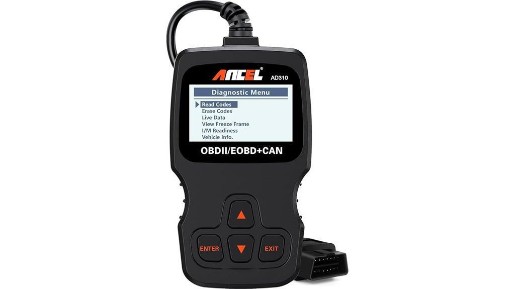 vehicle obd ii scanner
