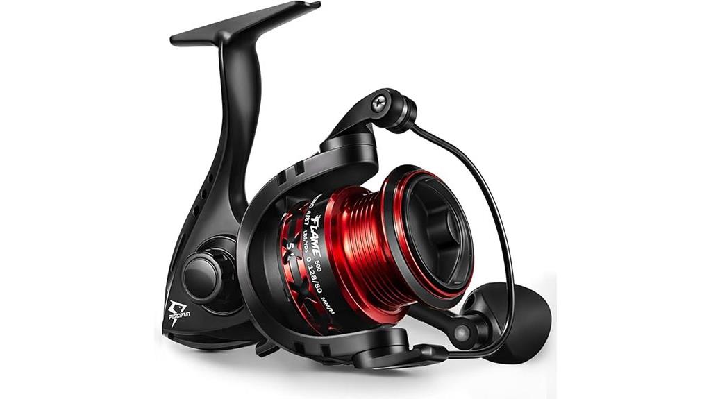 versatile flame spinning reels