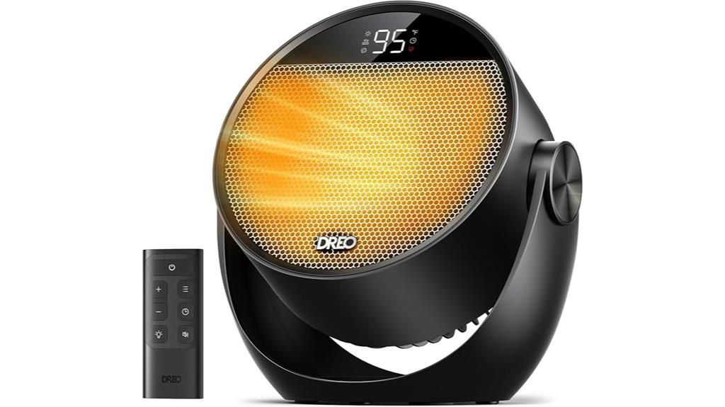 warm remote controlled heater