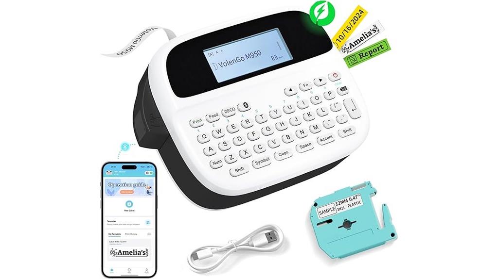 waterproof bluetooth label maker