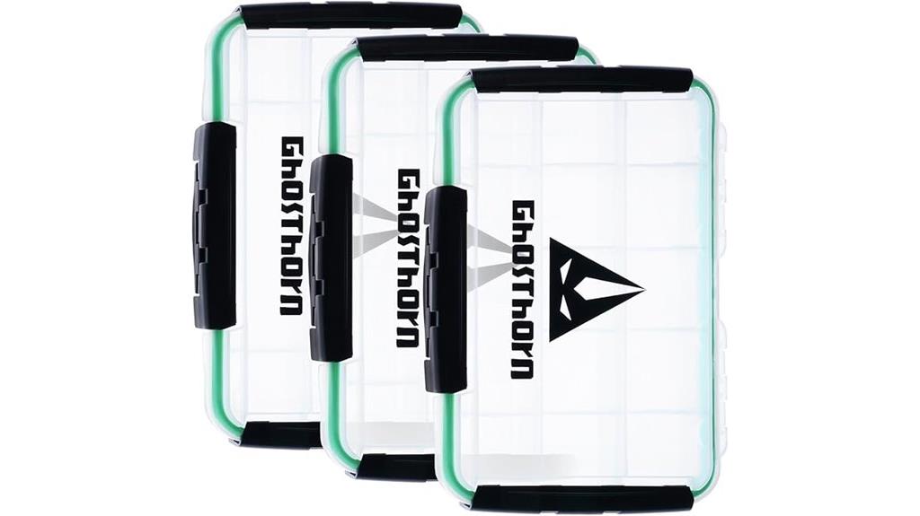 waterproof tackle box trays