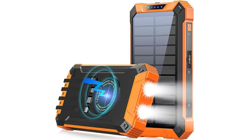 wireless 36000mah solar charger