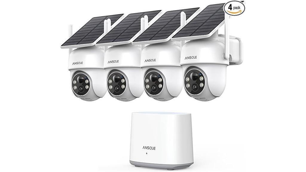 wireless 4 camera outdoor security