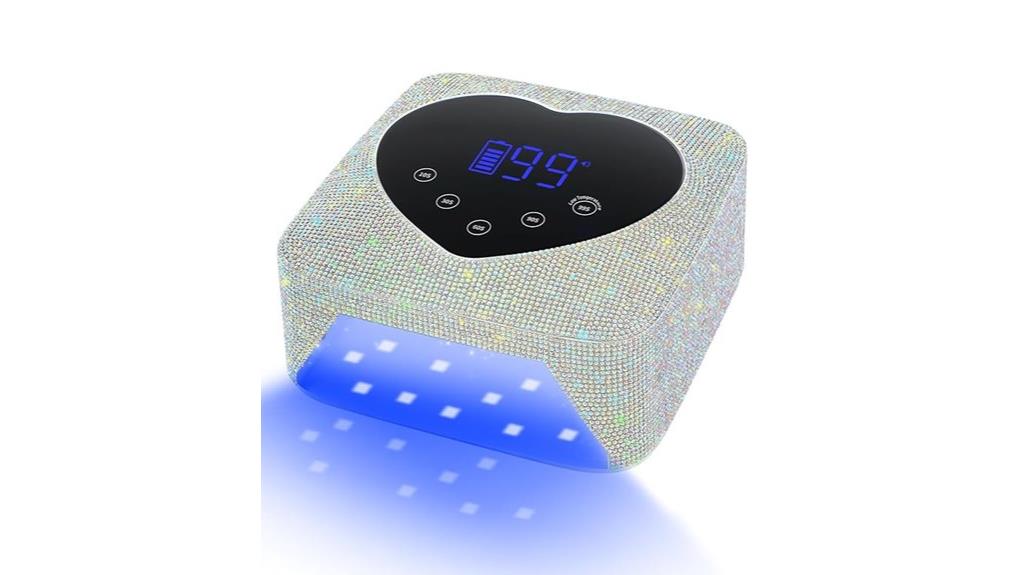 wireless 72w gel nail lamp
