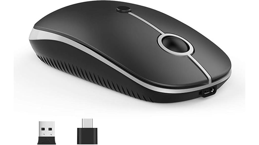 wireless dual mode mouse