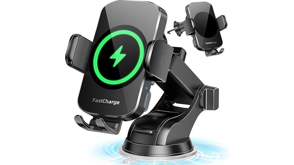 wireless fast charging mount