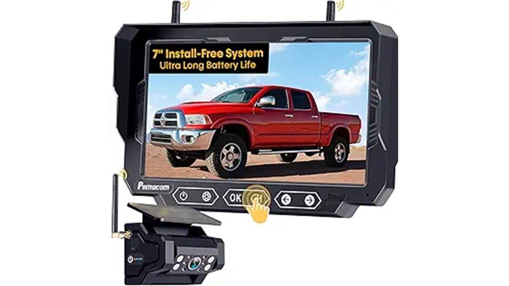 wireless magnetic solar camera