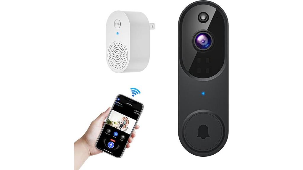 wireless wi fi doorbell