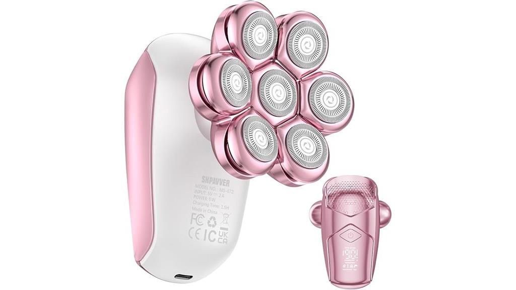 women s waterproof rechargeable shaver