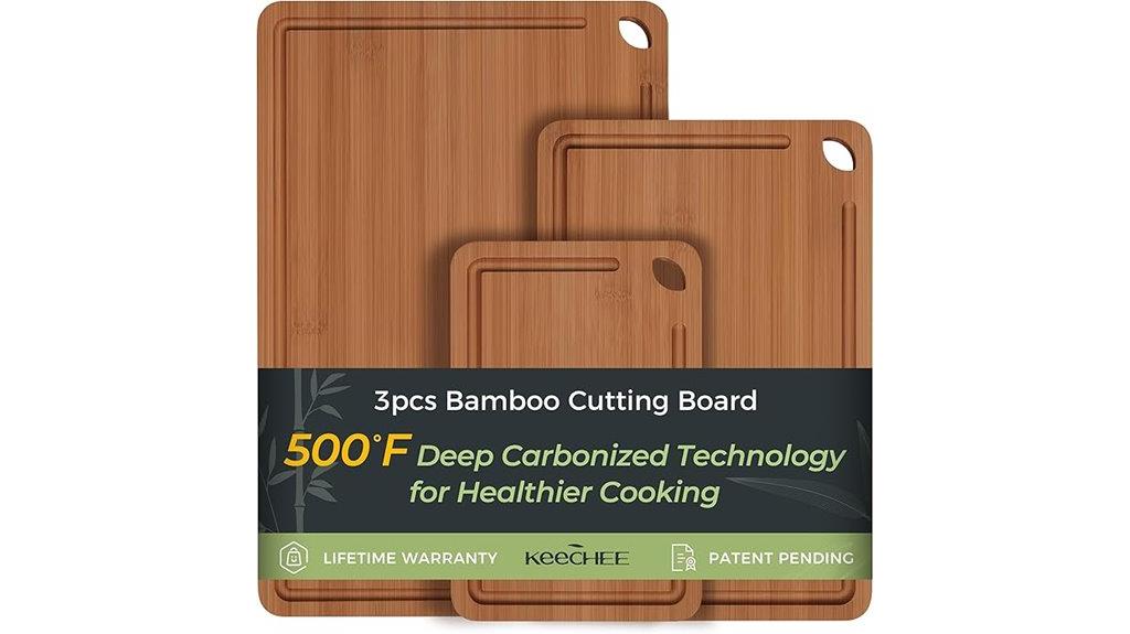 wooden bamboo chopping board