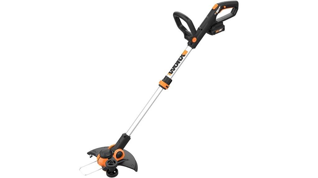 worx cordless trimmer 20v