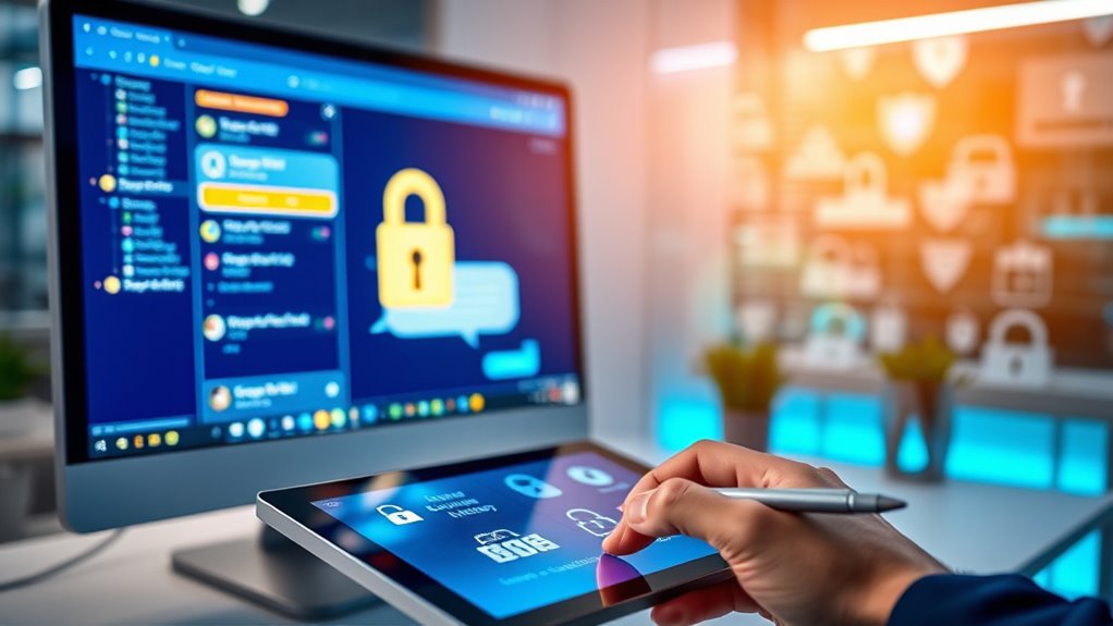 secure chat data protection