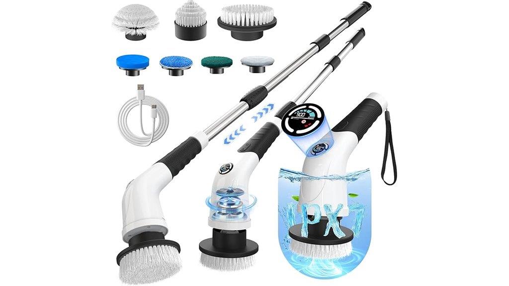 cordless multi speed cleaning tool
