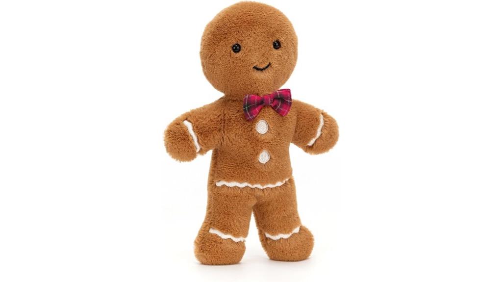 jellycat gingerbread fred toy