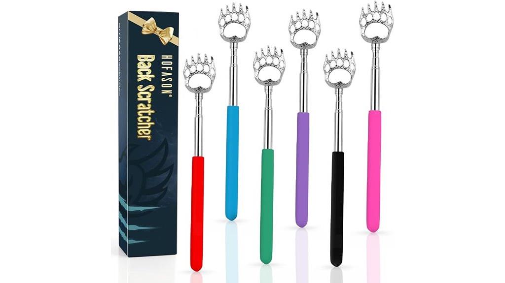 six pack back scratcher