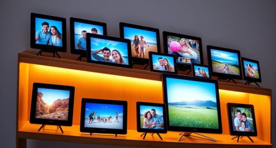 top digital frames with email