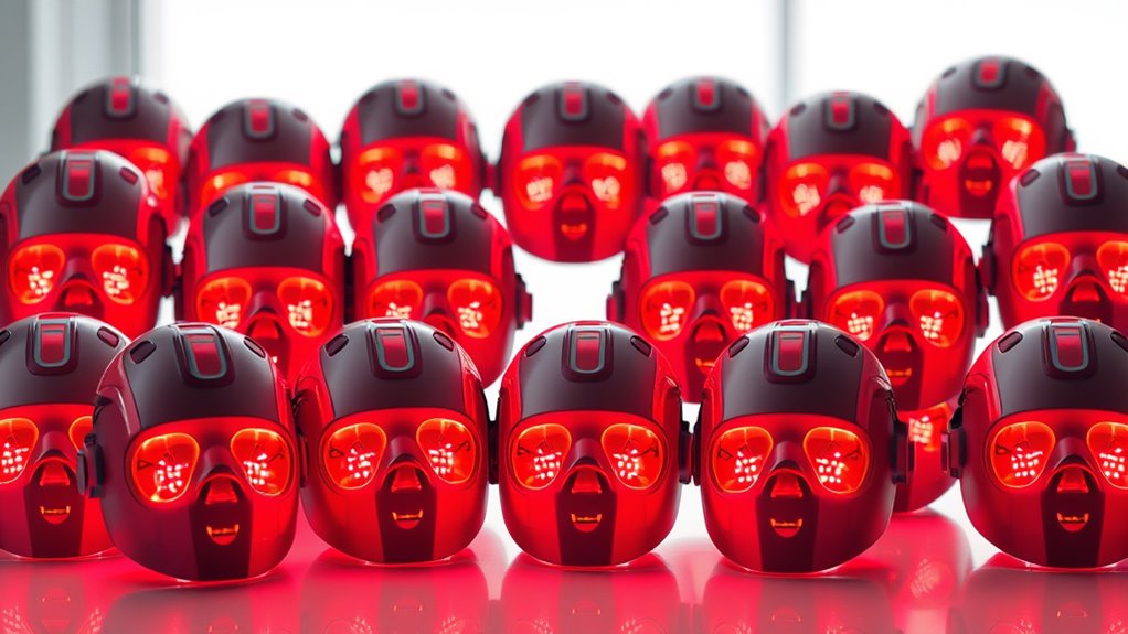 top red light masks 2025