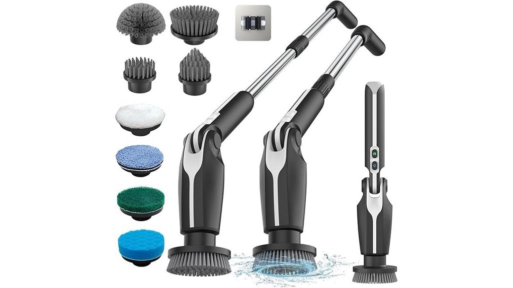 versatile electric scrubbing tool