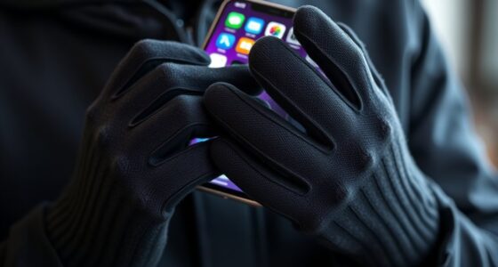 warm touchscreen compatible gloves