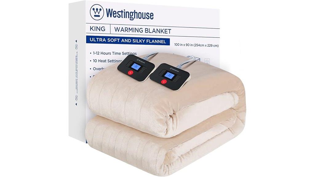 westinghouse fast heating blanket