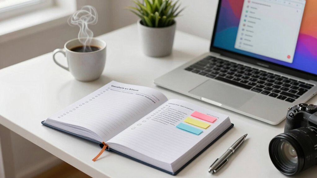 conduct a comprehensive weekly review