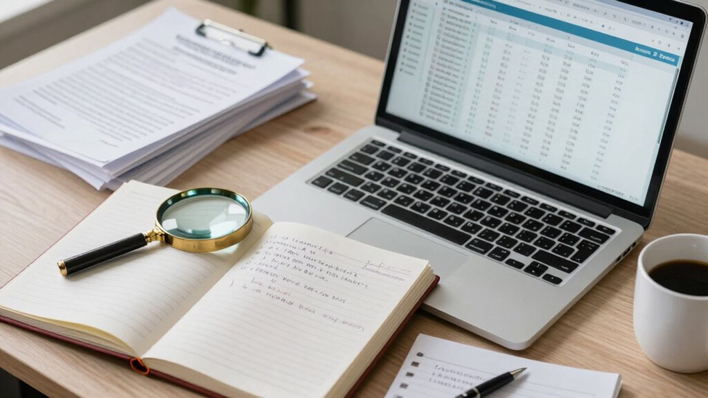 critical detailed audit information