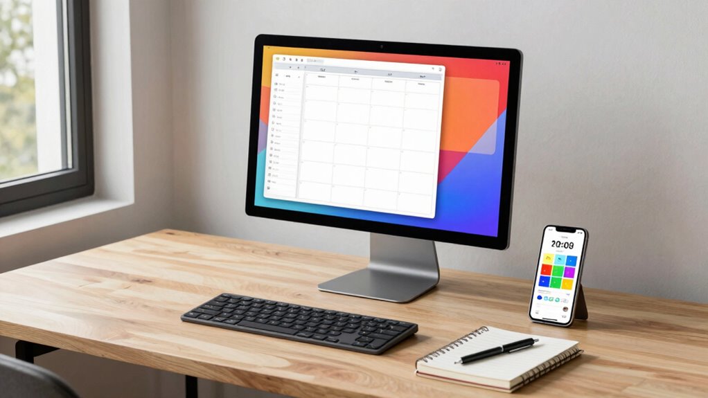 digital scheduling and task management