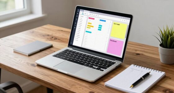 organized note storage system