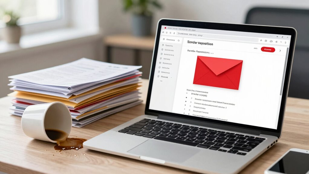 sender reputation impacts email delivery