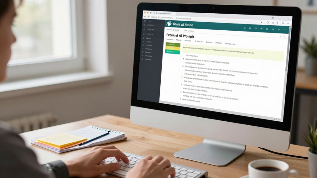 structured clear customized prompts