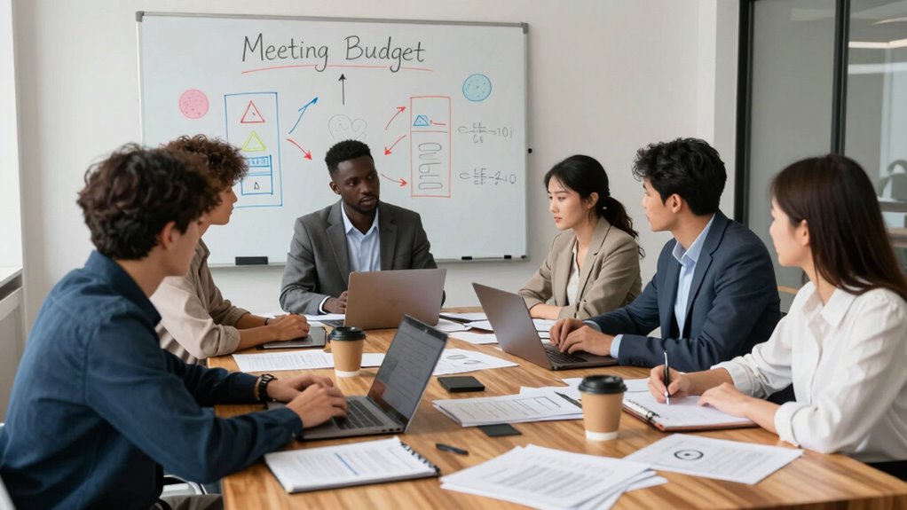 transparent team meeting planning