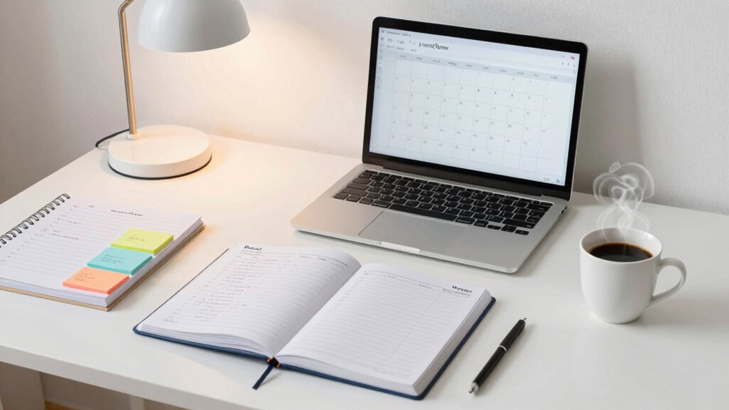 weekly planning reduces stress