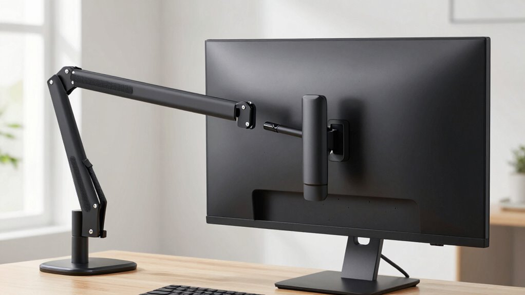 adjustable monitor for ergonomic comfort