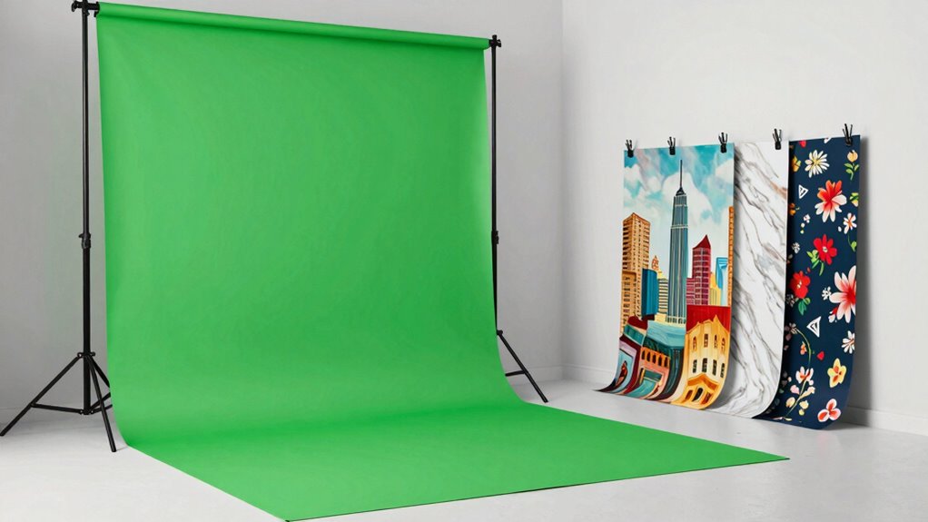backdrop simplicity green screen complexity