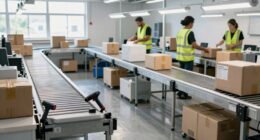 efficient shipping workstation layouts