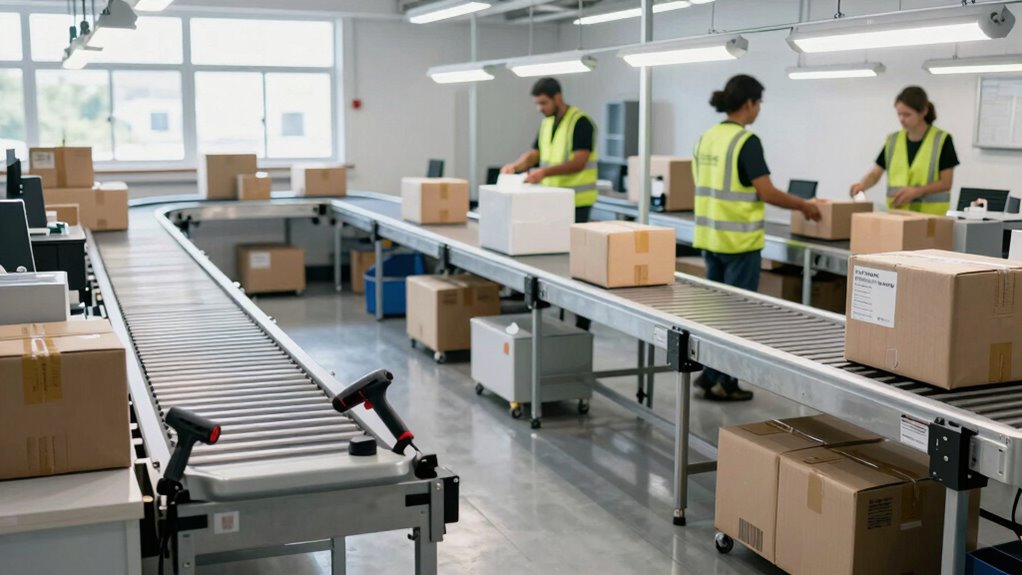 efficient shipping workstation layouts