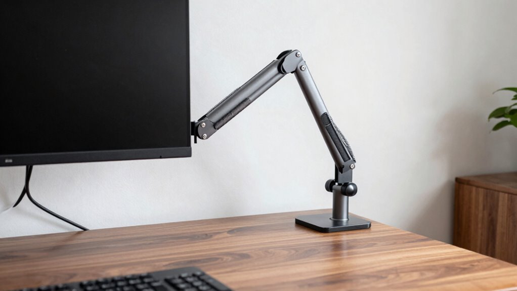 ergonomic adjustable monitor support