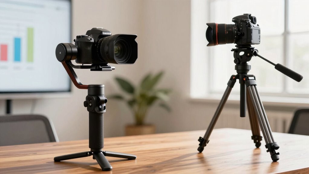 gimbals versus tripods