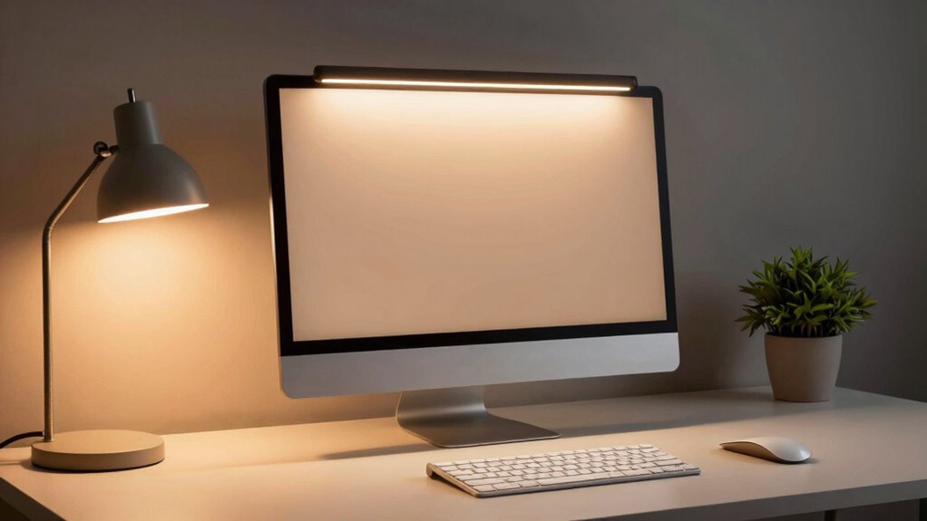 optimal workspace lighting setup