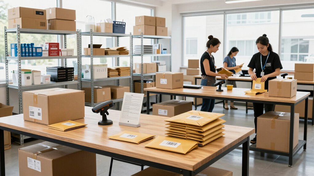 optimized packing and shelving