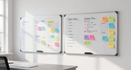 personal whiteboard organization