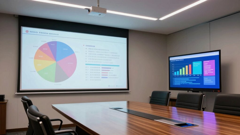 presentation display comparison options