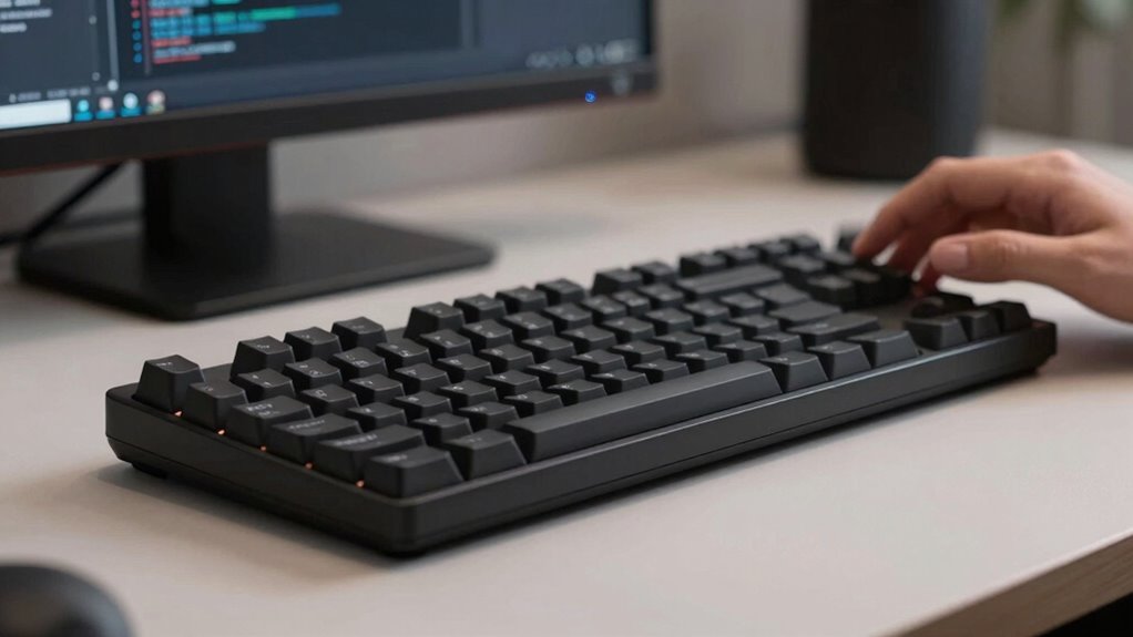 quiet ergonomic mechanical keyboards