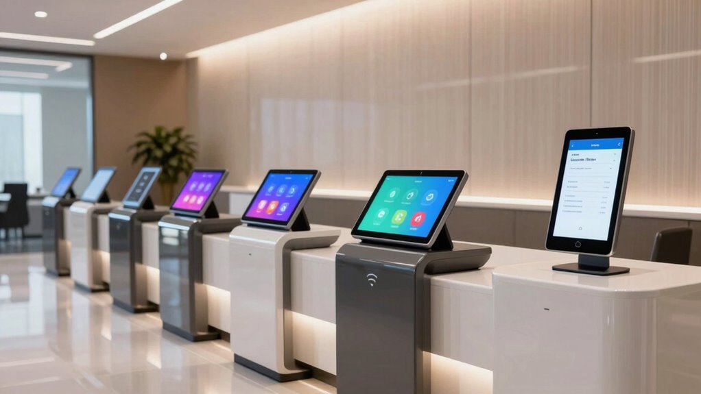 secure contactless check in systems