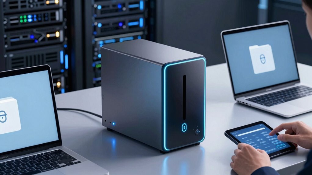 secure nas with encryption