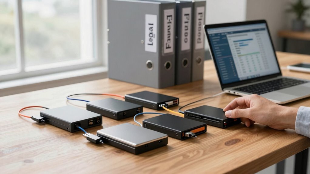 selecting secure backup storage