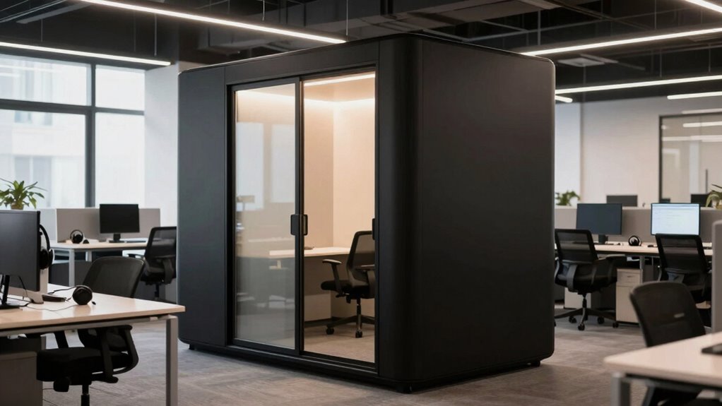 soundproof office for privacy